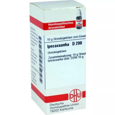 DHU Ipecacuanha D 200 kulor, 10 g