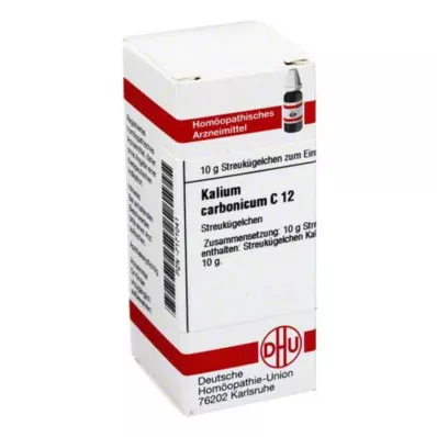 DHU Kalium carbonicum C 12 kulor, 10 g DHU Kalium carbonicum C 12 kulor, 10 g