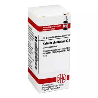 DHU Kaliumkloratum C 200-kulor, 10 g
