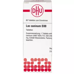 LAC CANINUM D 30 tabletter, 80 pc