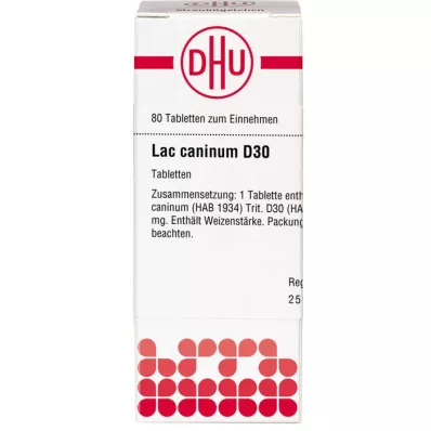 LAC CANINUM D 30 tabletter, 80 pc