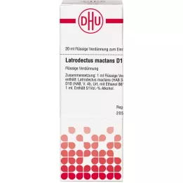 LATRODECTUS mactans D 10 Utspädning, 20 ml