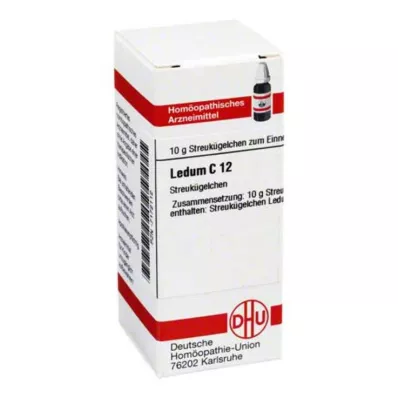DHU Ledum C 12 kulor, 10 g