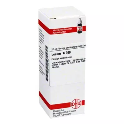 LEDUM C 200 Utspädning, 20 ml