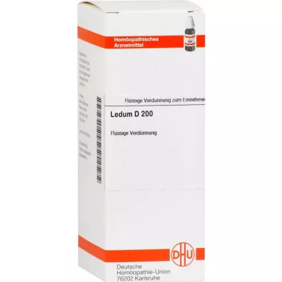 DHU Ledum D 200 Spädning, 20 ml