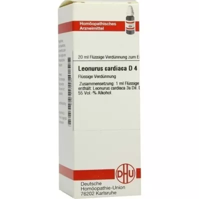 LEONURUS CARDIACA D 4 utspädning, 20 ml