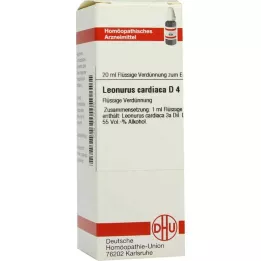 LEONURUS CARDIACA D 4 utspädning, 20 ml