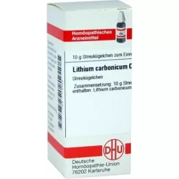 LITHIUM CARBONICUM C 30 globuli, 10 g