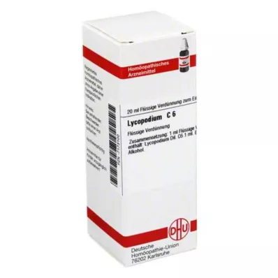 LYCOPODIUM C 6 Utspädning, 20 ml LYCOPODIUM C 6 Utspädning, 20 ml