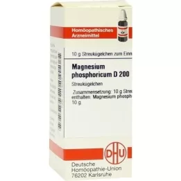 MAGNESIUM PHOSPHORICUM D 200 globuli, 10 g