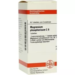 MAGNESIUM PHOSPHORICUM C 6 tabletter, 80 pc