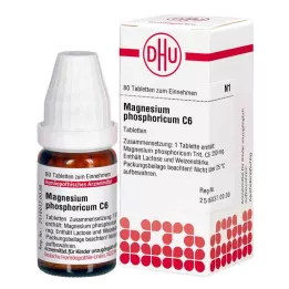 MAGNESIUM PHOSPHORICUM C 6 tabletter, 80 pc