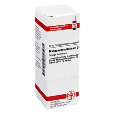 DHU Manganum sulfuricum D6-utspädning, 20 ml