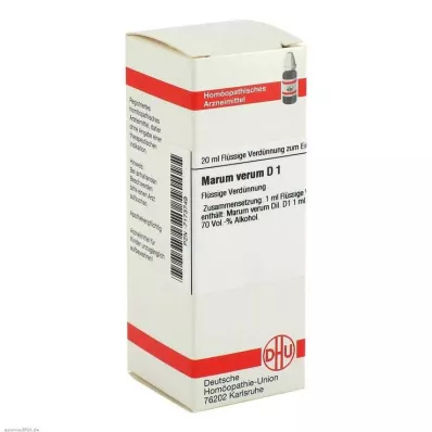 DHU Marum verum D 1 spädning, 20 ml DHU Marum verum D 1 spädning, 20 ml