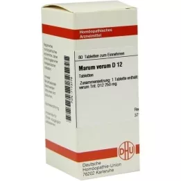 MARUM VERUM D 12 tabletter, 80 st