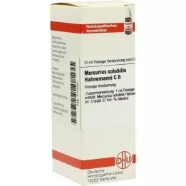 MERCURIUS SOLUBILIS Hahnemanni C 6 Spädning, 20 ml