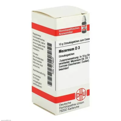 DHU Mezereum D 3 kulor, 10 g DHU Mezereum D 3 kulor, 10 g