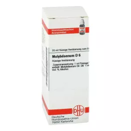 MOLYBDAENUM D 6 Utspädning, 20 ml