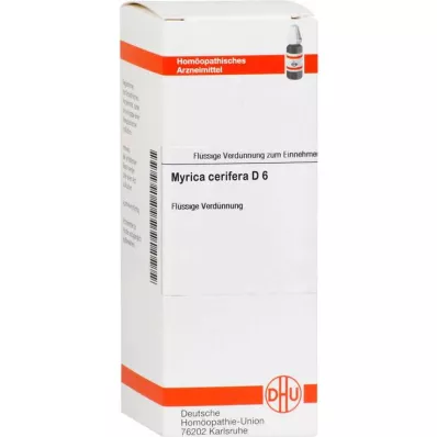 DHU Myrica Cerifera D 6 Spädning, 20 ml DHU Myrica Cerifera D 6 Spädning, 20 ml