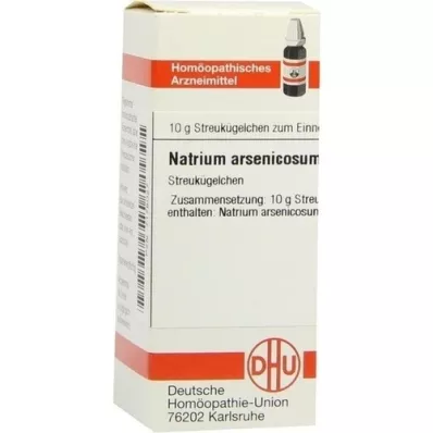 NATRIUM ARSENICOSUM C 30 globuli, 10 g