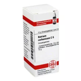 NATRIUM CARBONICUM C 6 globuli, 10 g