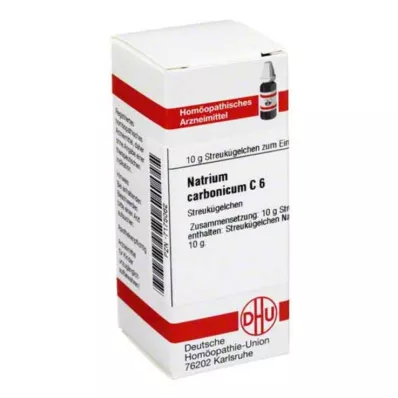 NATRIUM CARBONICUM C 6 globuli, 10 g