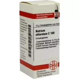 NATRIUM CHLORATUM C 100 globuli, 10 g