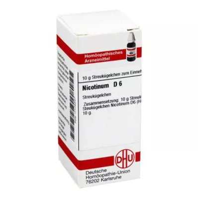 NICOTINUM D 6 kulor, 10 g