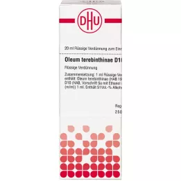 OLEUM TEREBINTHINAE D 10 Utspädning, 20 ml