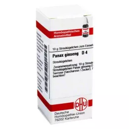 PANAX GINSENG D 4 kulor, 10 g