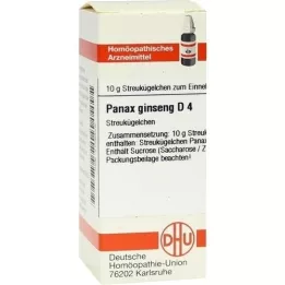 PANAX GINSENG D 4 kulor, 10 g