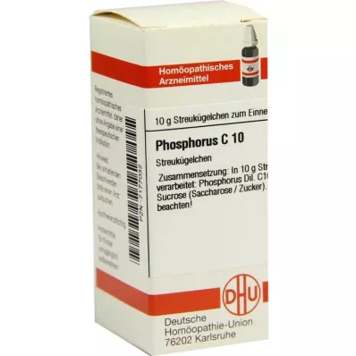PHOSPHORUS C 10 globuli, 10 g