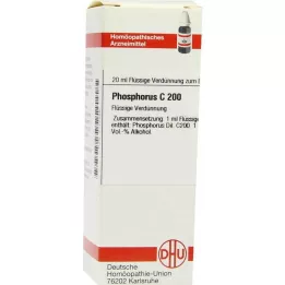 PHOSPHORUS C 200 Utspädning, 20 ml