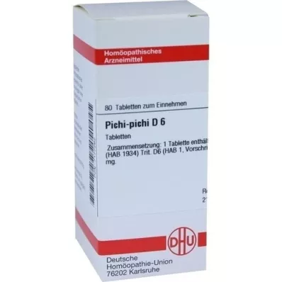 PICHI-pichi D 6 tabletter, 80 pc