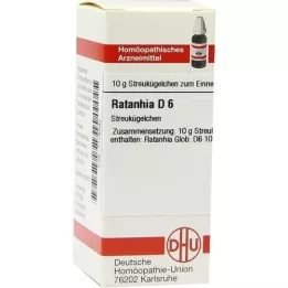 RATANHIA D 6 kulor, 10 g