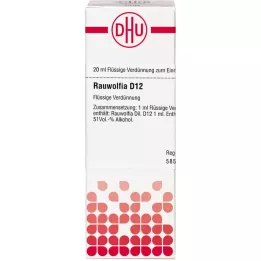 RAUWOLFIA D 12 Utspädning, 20 ml