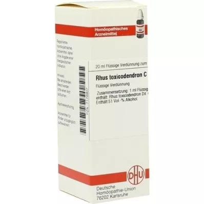 RHUS TOXICODENDRON C 200 Utspädning, 20 ml