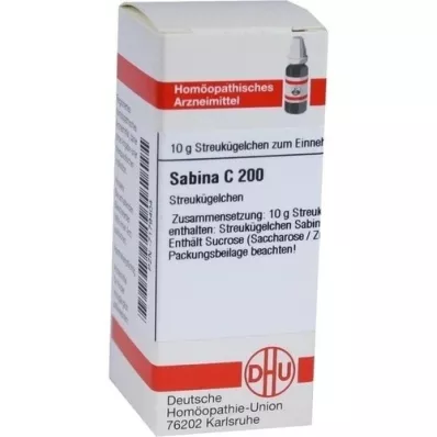 SABINA C 200 globuli, 10 g