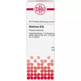 SELENIUM D 15 utspädning, 20 ml