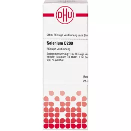 SELENIUM D 200 utspädning, 20 ml