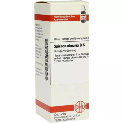 SPIRAEA ULMARIA D 6 Utspädning, 20 ml