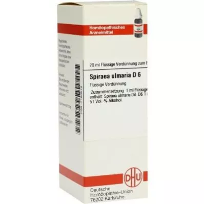 SPIRAEA ULMARIA D 6 Utspädning, 20 ml
