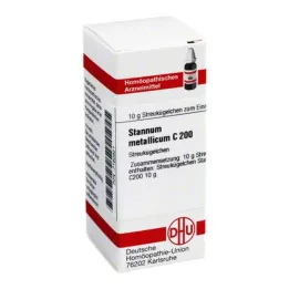 STANNUM METALLICUM C 200 globuli, 10 g