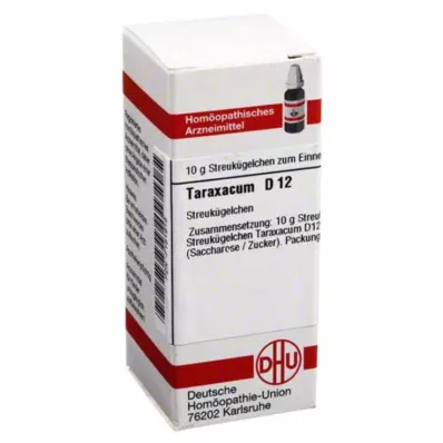 TARAXACUM D 12 kulor, 10 g