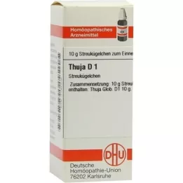 THUJA D 1 globuler, 10 g