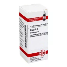 THUJA D 1 globuler, 10 g