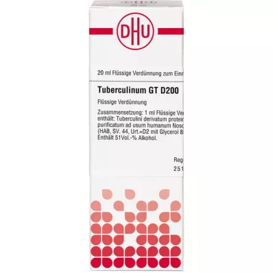 TUBERCULINUM GT D 200 utspädning, 20 ml
