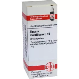 ZINCUM METALLICUM C 10 globuli, 10 g