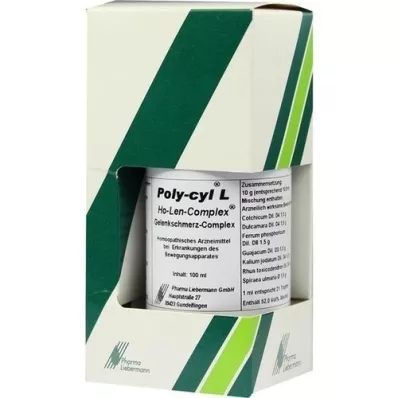 POLY-CYL L Ho-Len-Complex droppar, 100 ml