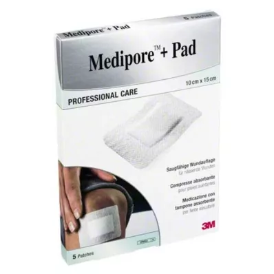 Medipore + Pad 3M 10x15cm 3569NP Gips, 5 st